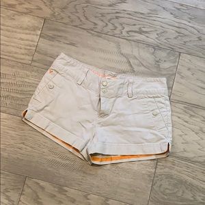 Khaki shorts, size 2